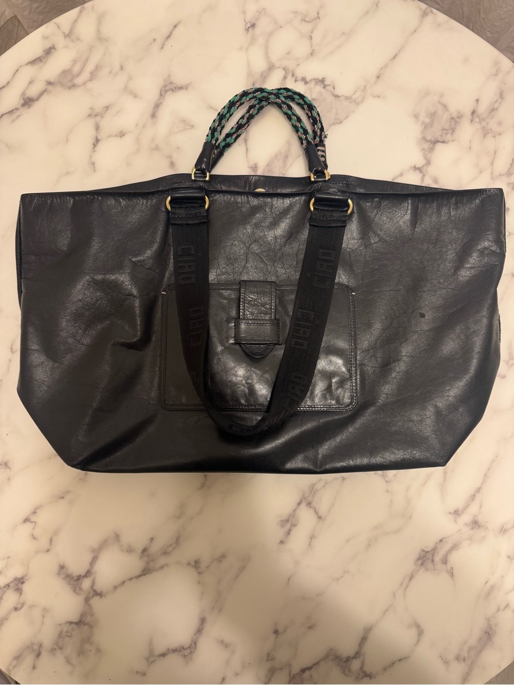 Clare V. Grande Bateau in Black